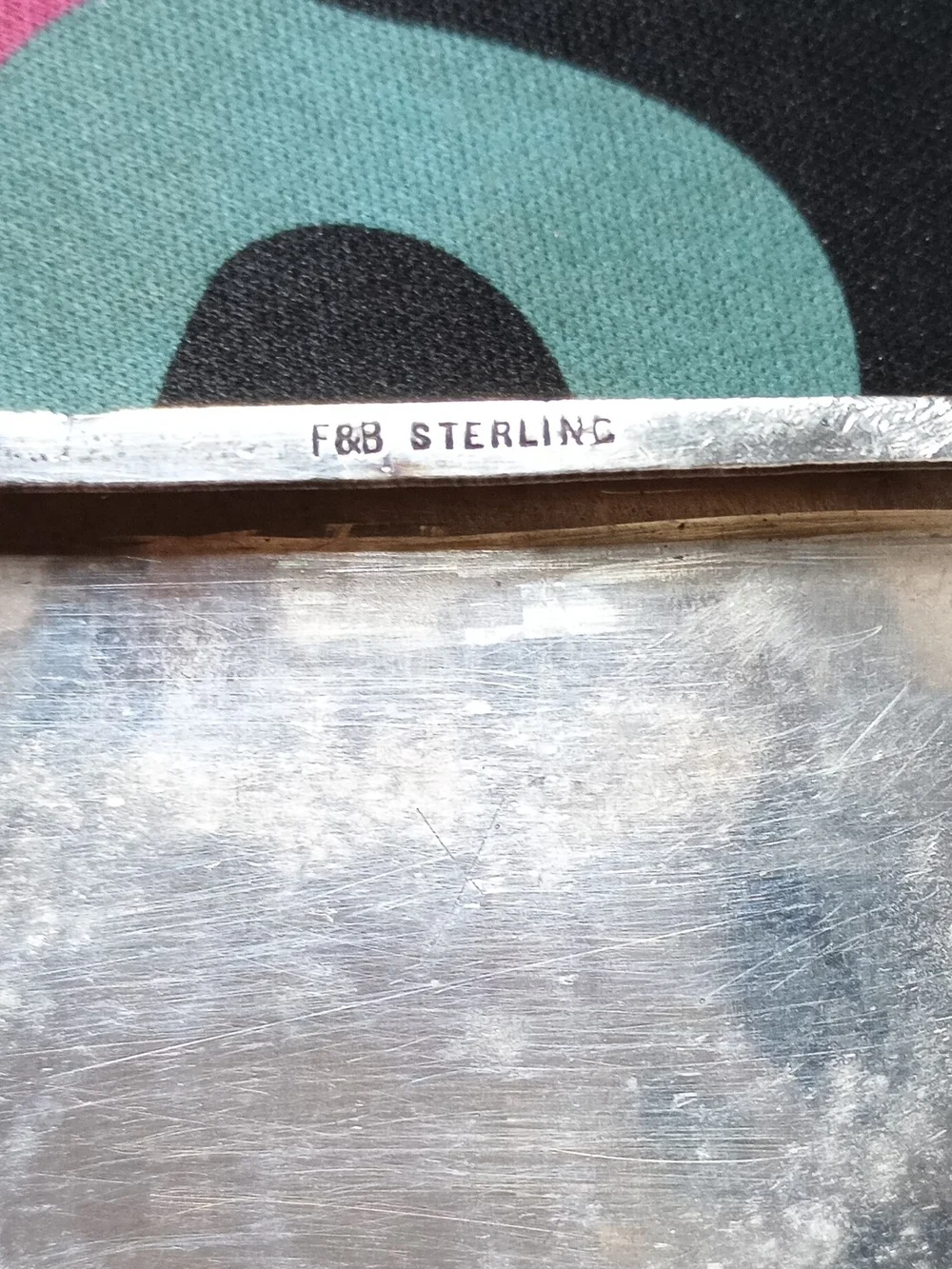 Vintage.925 Sterling Silver Dance Purse